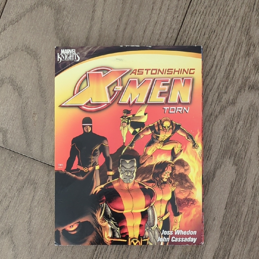 Astonishing X-Men Torn DVD - Yellow/Red Cover